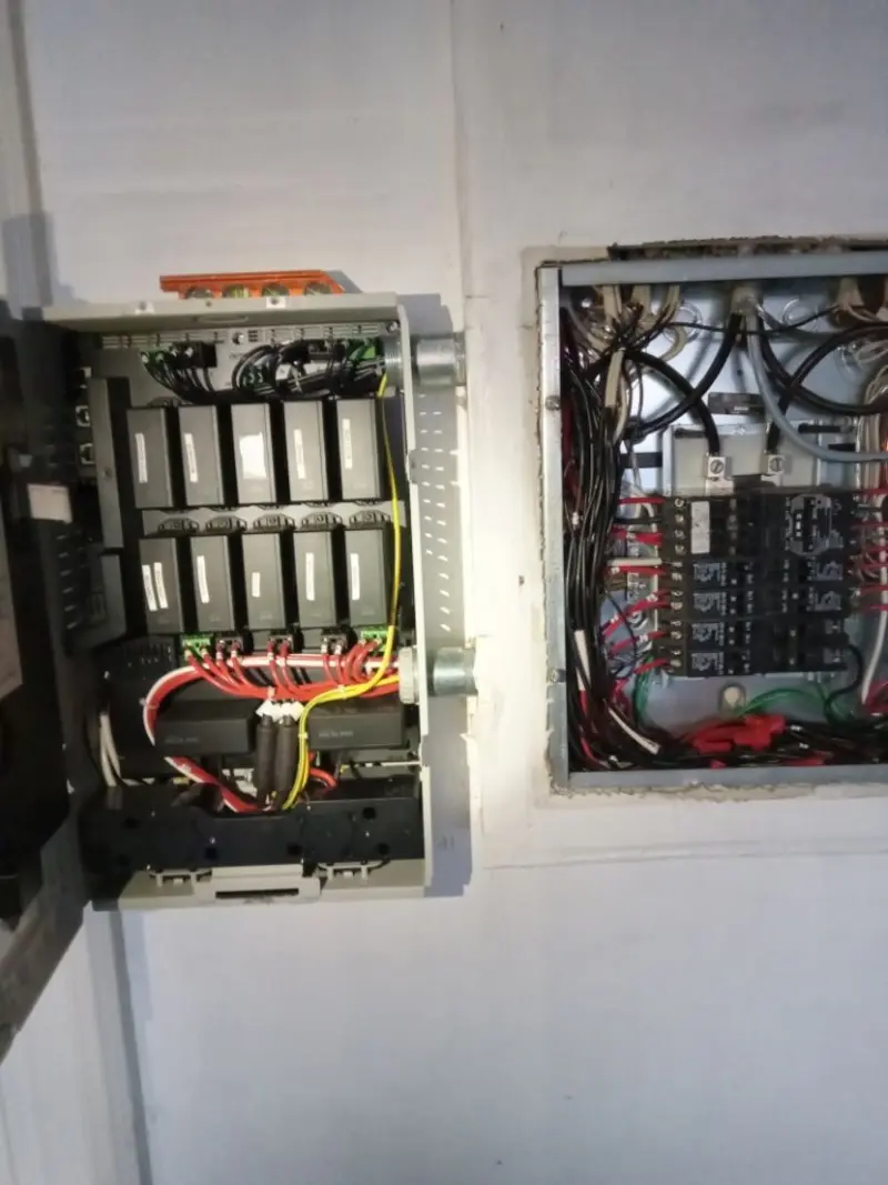 Electrical panel upgrade completed for Carbon Monoxide Detector Installation in Darien